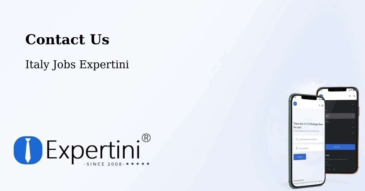 Contact Expertini – Arba - Italy Jobs Expertini