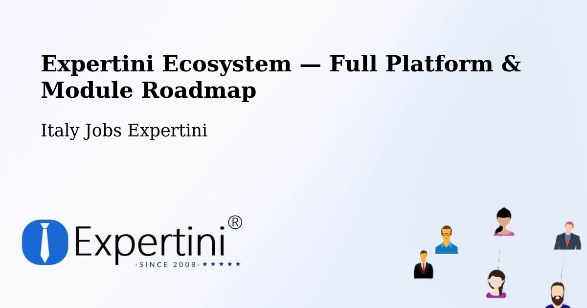 Expertini Ecosystem — Full Platform & Module Roadmap – Arba