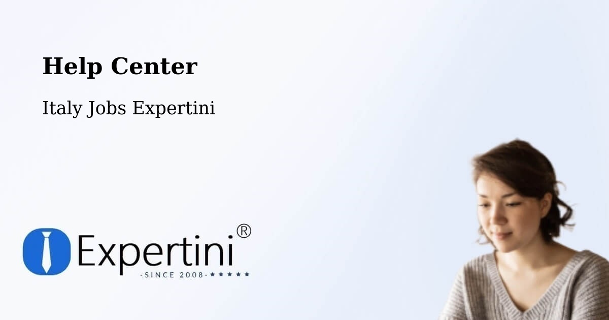 Help Center – Arba - Italy Jobs Expertini