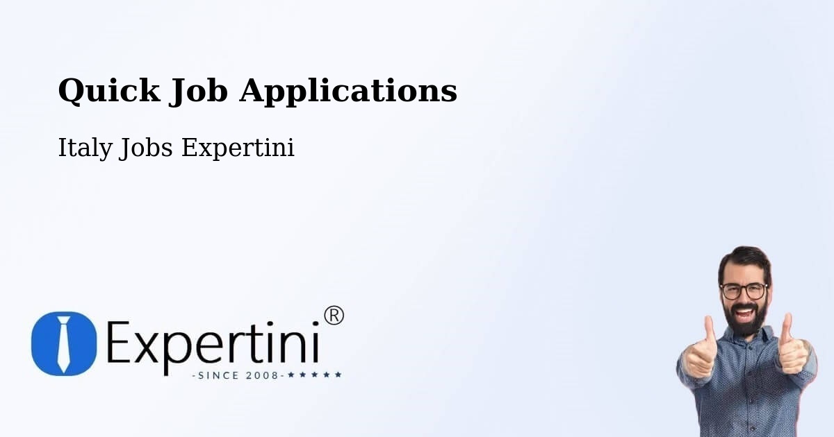 Quick Apply Feature – Arba - Italy Jobs Expertini